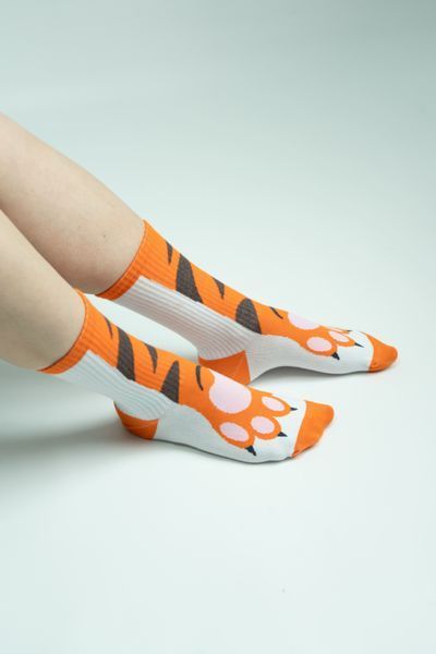 Носки с принтом котика "Paws" Paw-SW-40 фото