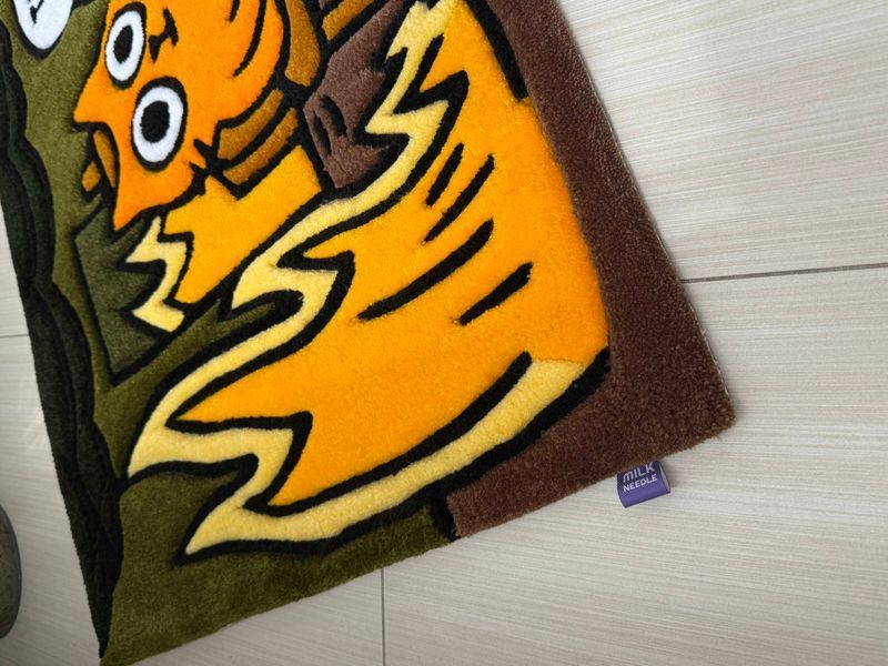 Килим з принтом "This is Fine" K-FINE-85x58 фото